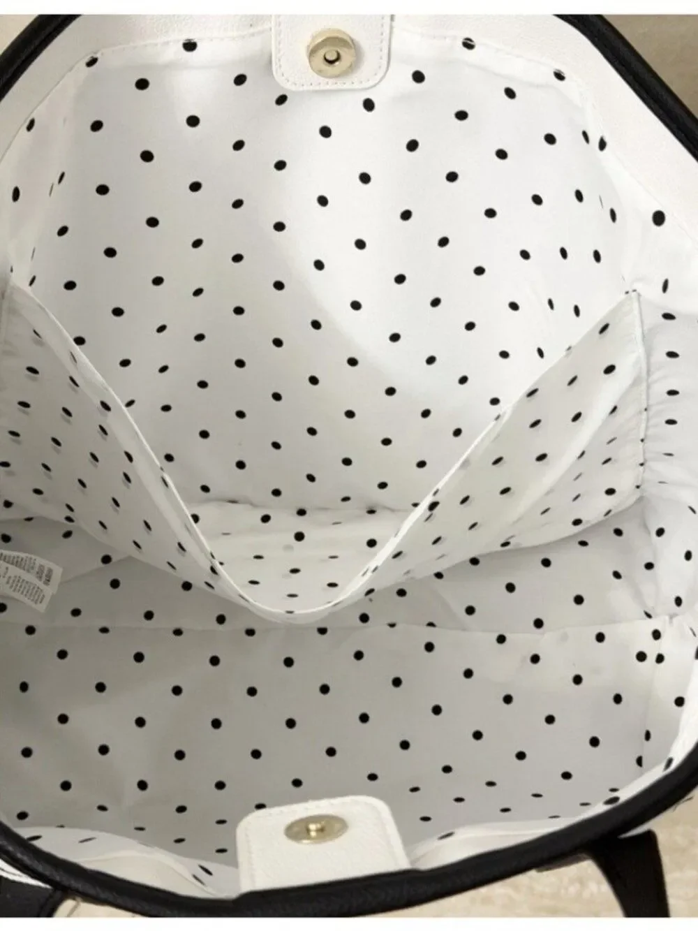 Disney Mickey & Minnie Mouse Faux Leather Large Polka Dot Tote Bag Primark NWT